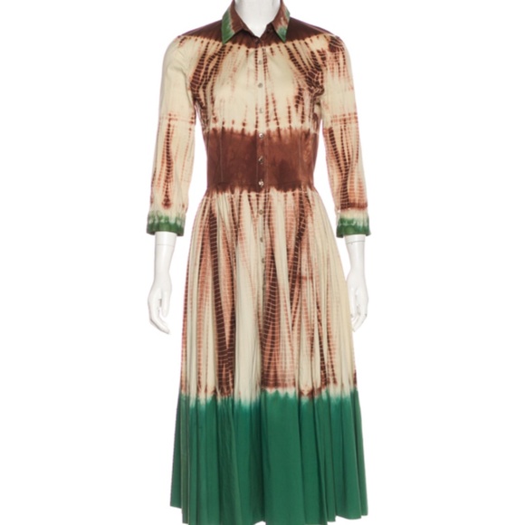 Prada Dresses & Skirts - Prada Tie Dye Dress 42  Small 6